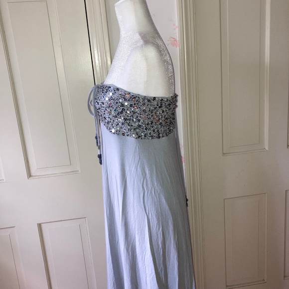 Boston Proper Grey SKIRT with Embellishments - Picture 8 of 13